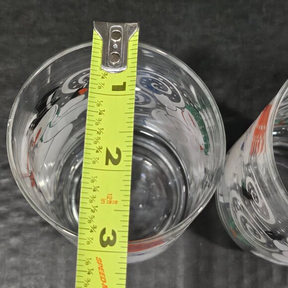 Vintage Pair of Pepsi Snowman Tall Drinking Glasses 10 Ounce - Picture 7 of 7